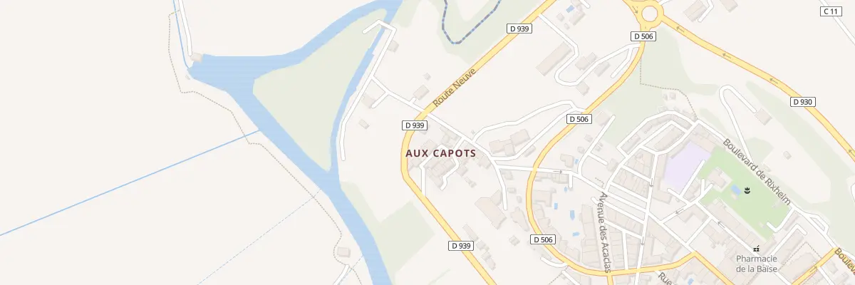 Plan du 5 Rue des Capots à Valence-sur-Baïse