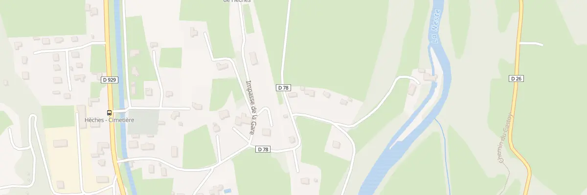 Plan du 5456 Cami de Lourtet à Hèches