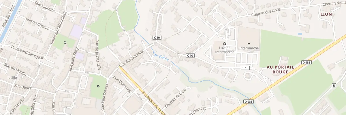 Plan du 13 Rue Bonnemaison à Condom