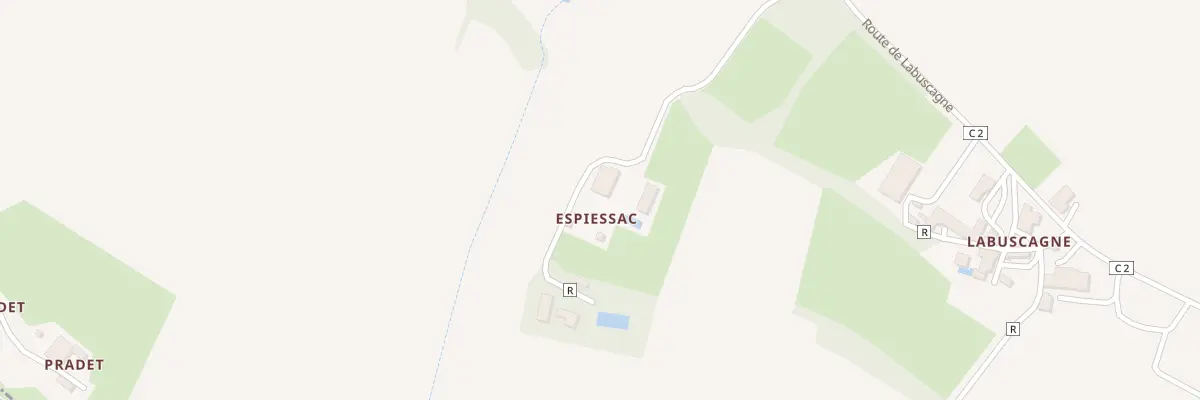 Plan du 1554 Rte de Labuscagne à Moncrabeau