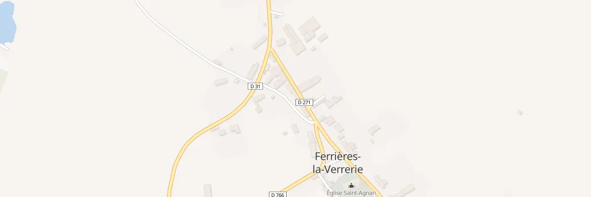 Plan du 6 Rue des Écoliers à Ferrières-la-Verrerie
