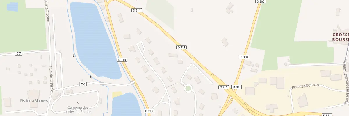 Plan du 9 Rue des Quatre Vents à Mamers