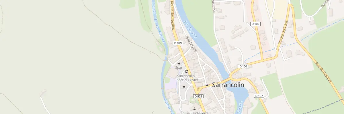 Plan du 4 Ven Biais La Biesse à Sarrancolin