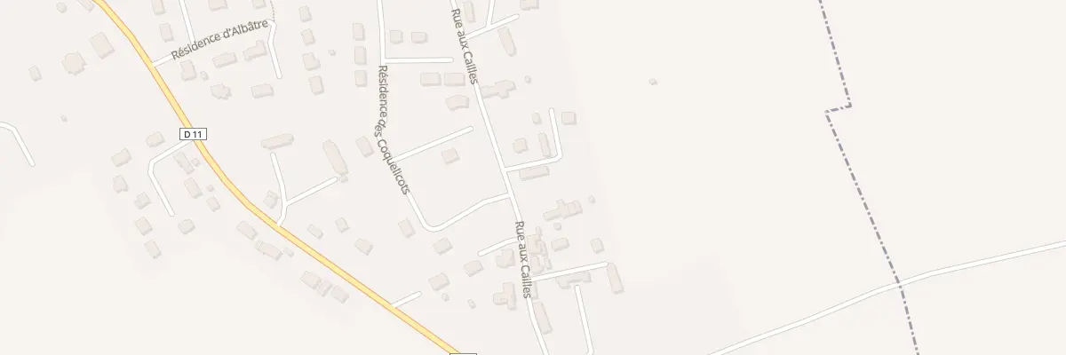Plan du 18 Rue aux Cailles à Épreville