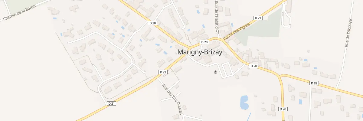 Plan du 1 Rue de Brizay à Jaunay-Marigny