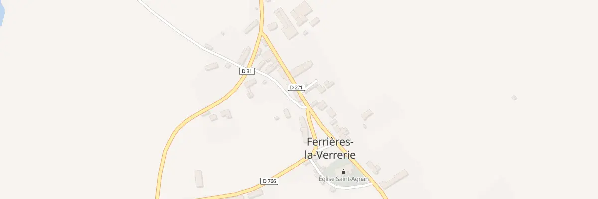 Plan du 2 Rue des Écoliers à Ferrières-la-Verrerie