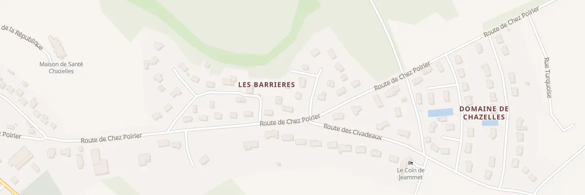 Plan du 2 Imp Pierre de Lune à Chazelles