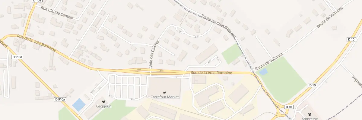 Plan du 8 Voie des Caletes à Goderville