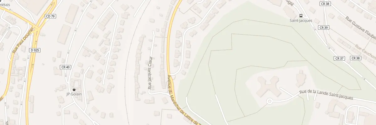 Plan du 6 Rue Robert Dugle à Fécamp