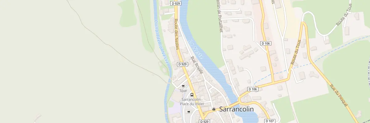 Plan du 5047 La Ville à Sarrancolin