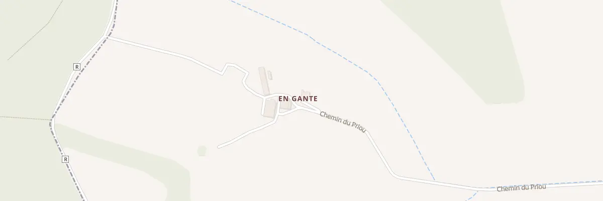 Plan du 5217 En Gante au Brouilh-Monbert