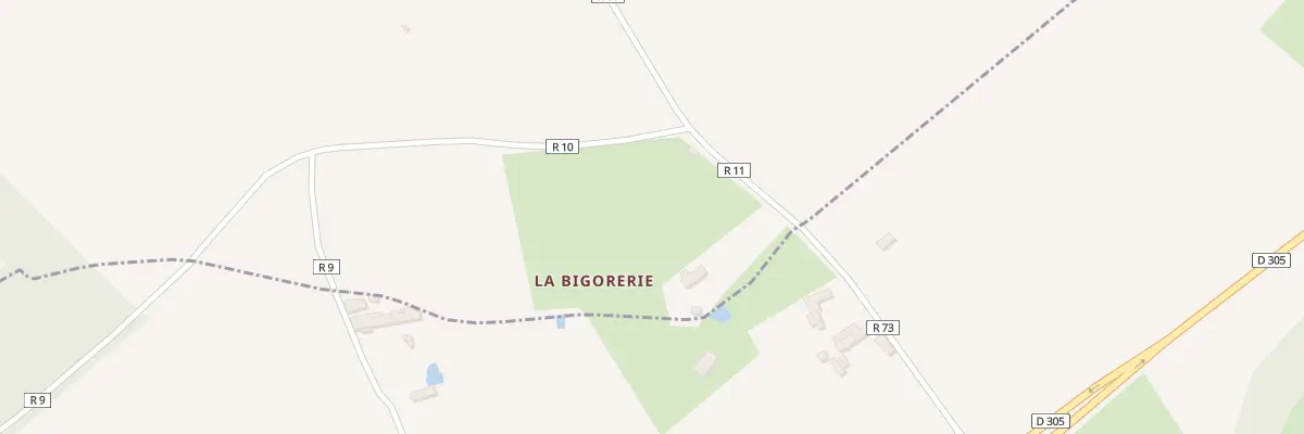Plan du 5196 La Bigorerie à Lavernat