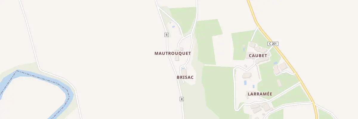 Plan du 3717 Rte de Nérac à Lasserre