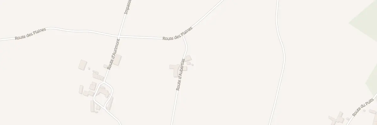 Plan du 2 Aubertias à Gout-Rossignol