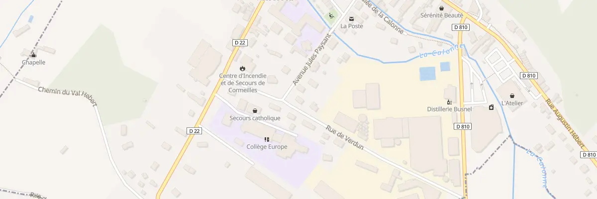Plan du 5 Rue de Verdun à Cormeilles