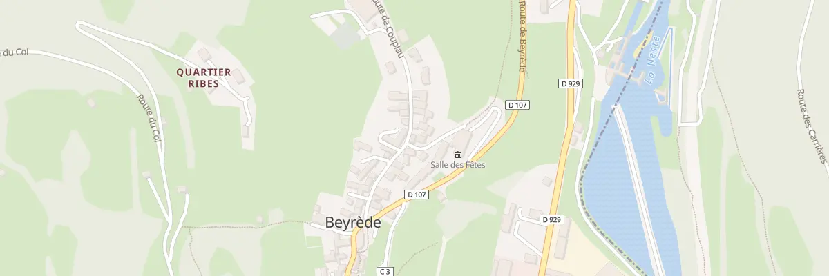 Plan du 5020 Le Village Beyrede à Beyrède-Jumet-Camous