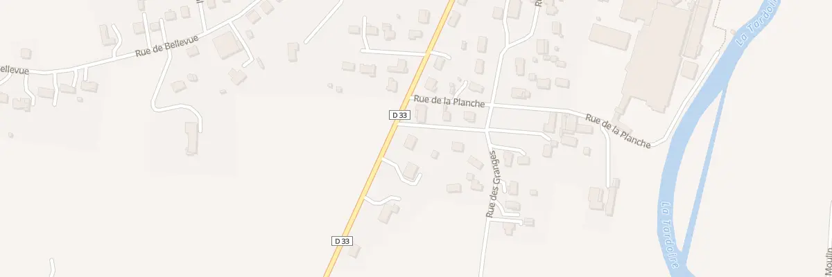 Plan du 15 Rte de Bunzac à La Rochefoucauld-en-Angoumois