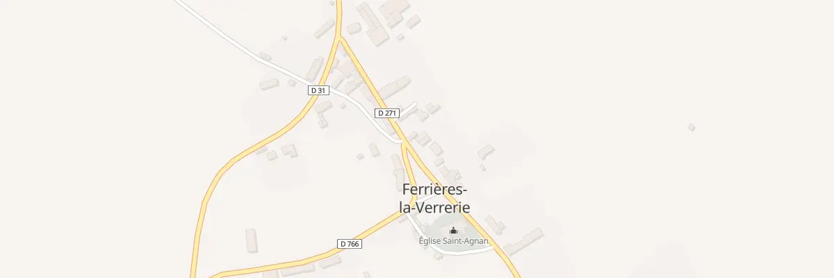 Plan du 30 Rue Queru à Ferrières-la-Verrerie