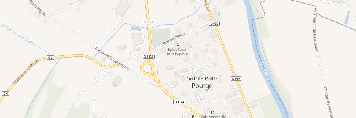 Plan du 102 Rue de l’Eglise à Saint-Jean-Poutge