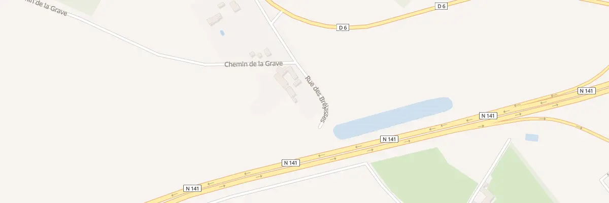 Plan du 160 Rue des Bréjasses à Rivières