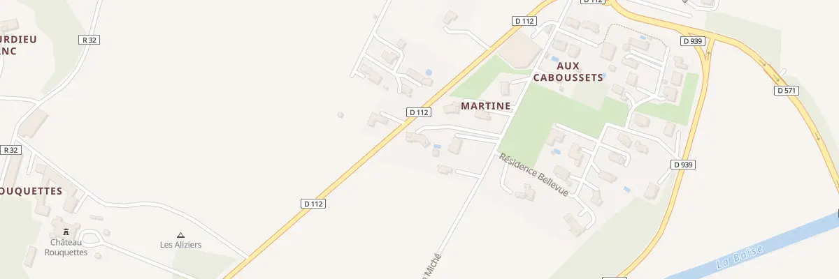 Plan du 5730 A Martine à Valence-sur-Baïse