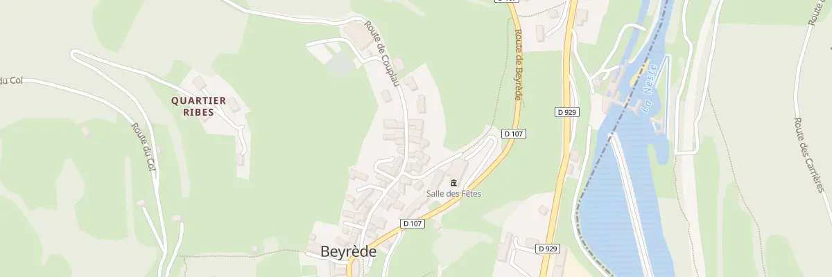 Plan du 5014 Le Village Beyrede à Beyrède-Jumet-Camous