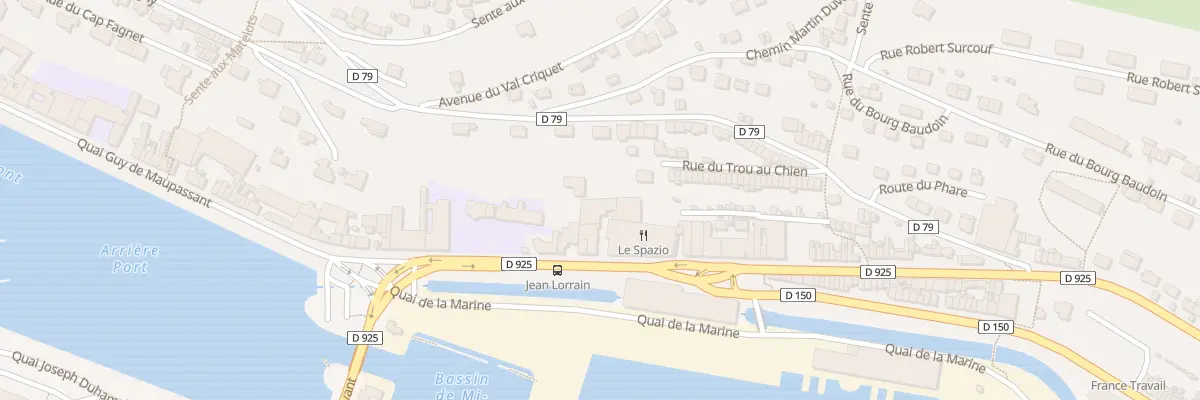 Plan du 240 Av Jean Lorrain à Fécamp
