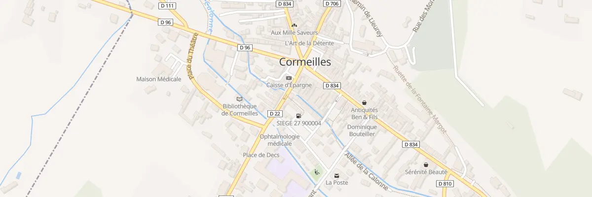 Plan du 2 Cour du Bras d’Or à Cormeilles