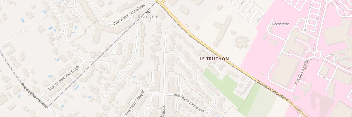 Plan du 4 Rue Marie Laurencin à Mignaloux-Beauvoir