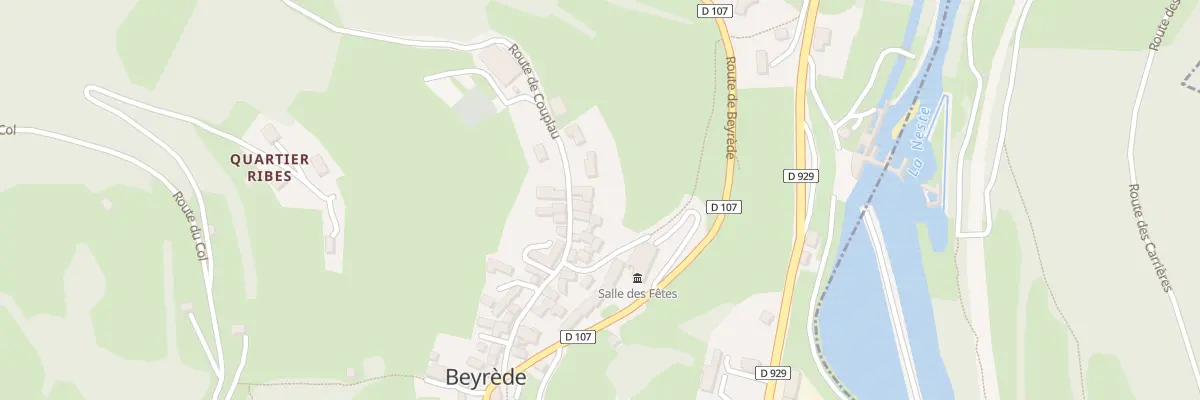 Plan du 5012A Le Village Beyrede à Beyrède-Jumet-Camous