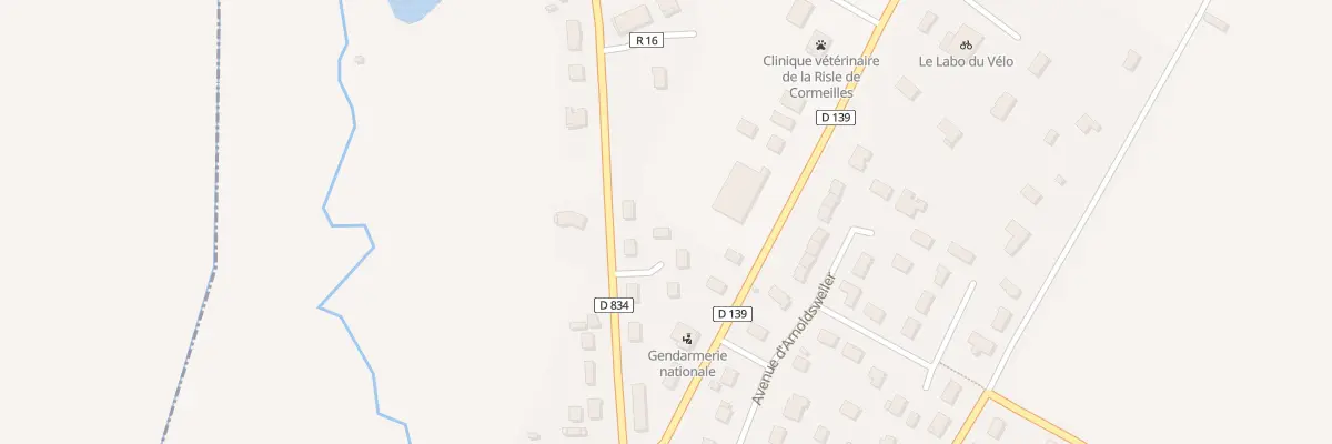 Plan du 48 Rte de Pont l’Evêque à Cormeilles