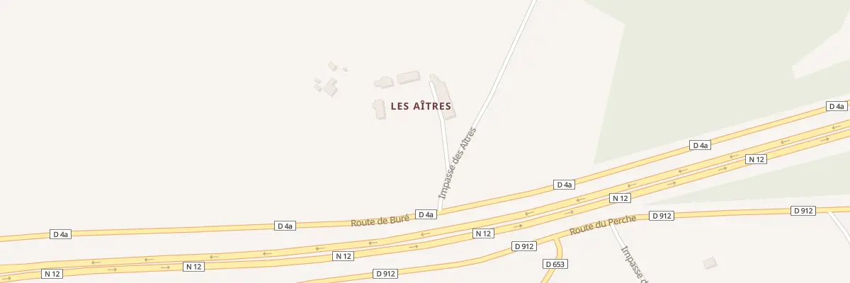 Plan du 308 Les Aitres à Saint-Julien-sur-Sarthe