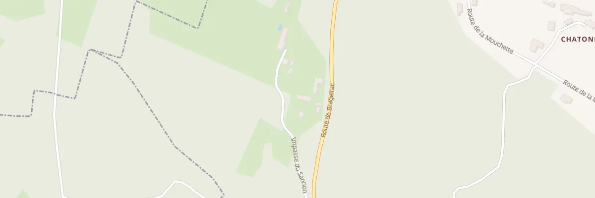Plan du 59 Chaupre Haut à Bourgnac