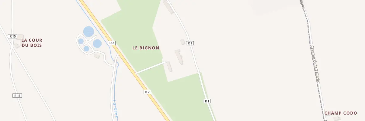 Plan du 5017 Le Bignon à Saint-Rémy-des-Monts
