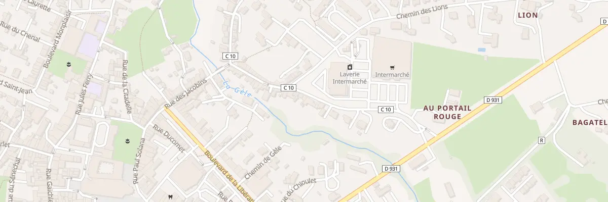 Plan du 31 Rue Bonnemaison à Condom