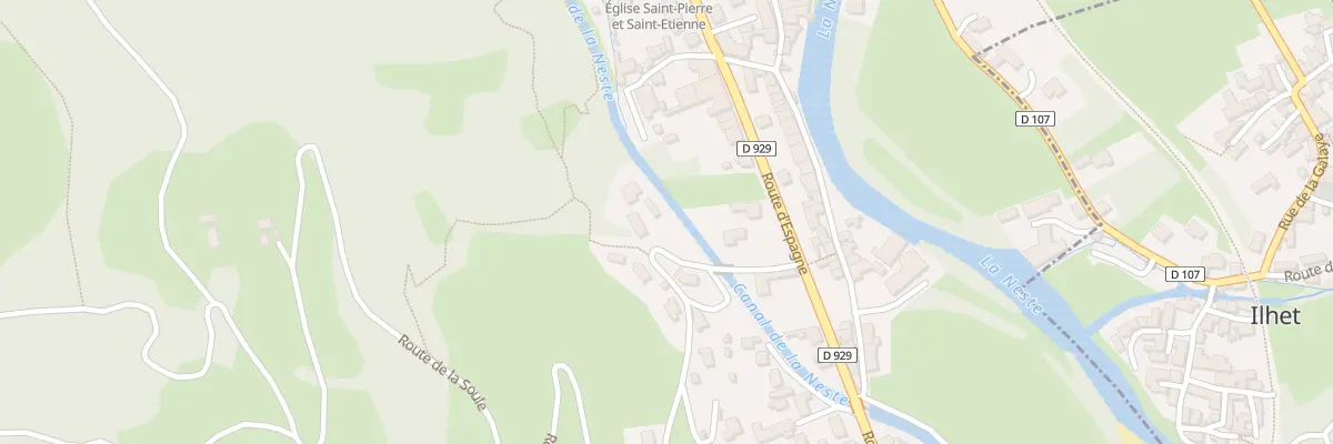 Plan du 4 Rte de la Soule à Sarrancolin