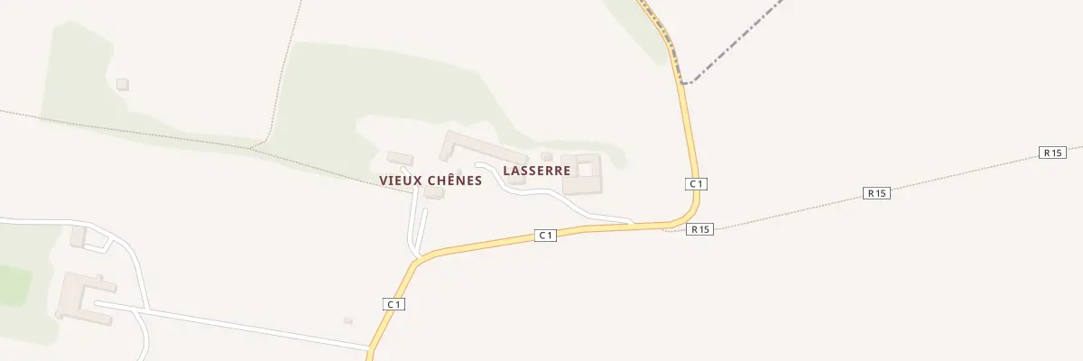Plan du 5024 Lasserre à Rozès