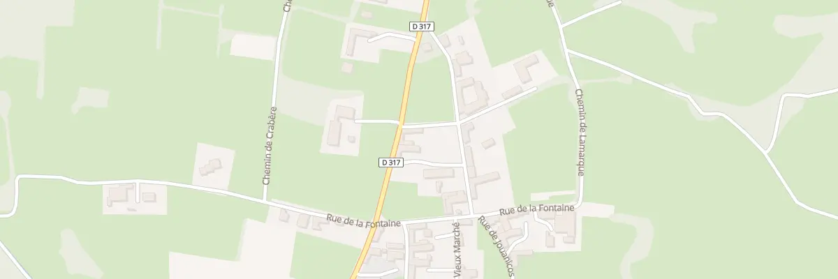 Plan du 8 Rte de Barraques à Campistrous