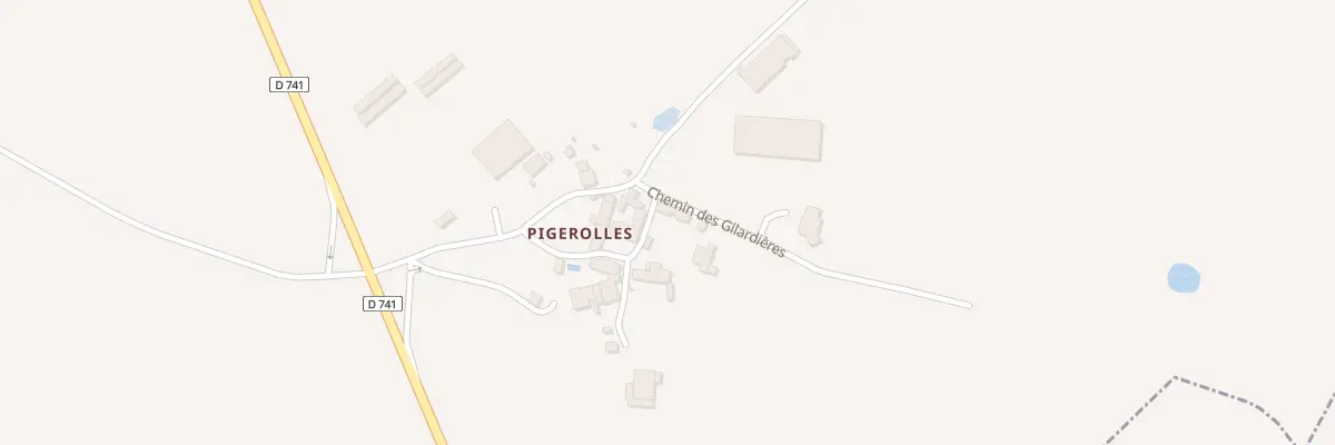 Plan du 3 Pigerolles à Aslonnes