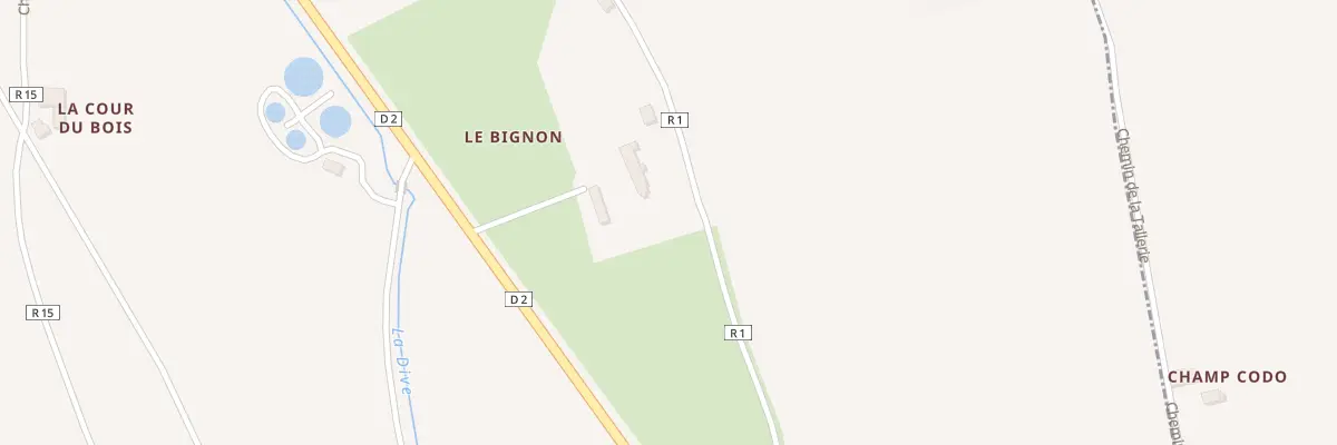 Plan du 16 Che du Bignon à Saint-Rémy-des-Monts