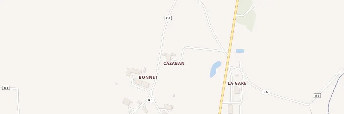 Plan du 5001 Cazaban à Saint-Paul-de-Baïse