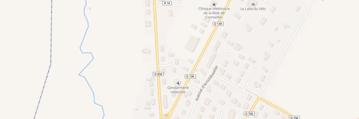 Plan du 46 Rte de Pont l’Evêque à Cormeilles