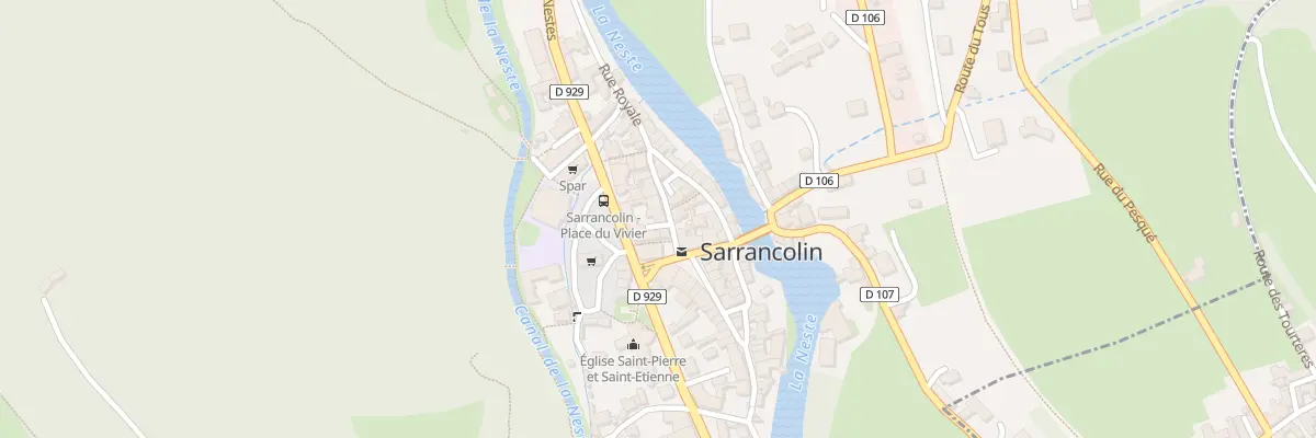 Plan du 39 Rue Royale à Sarrancolin