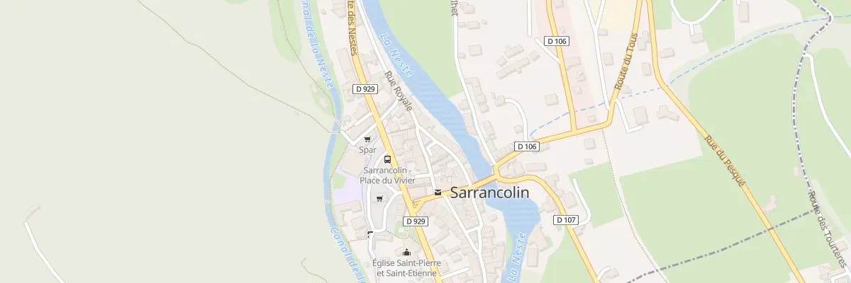 Plan du 5214 La Ville à Sarrancolin
