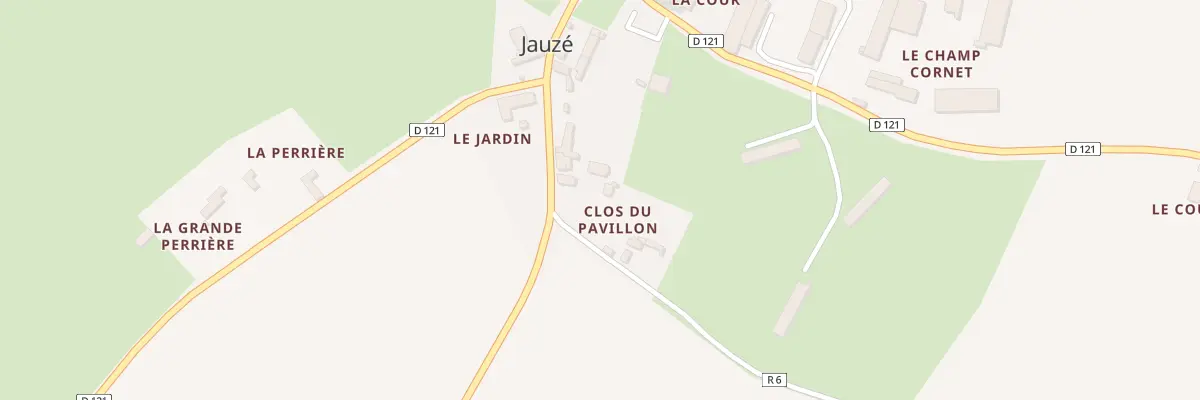 Plan du 5035 Le Bourg à Jauzé