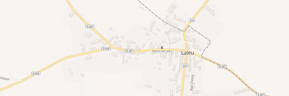 Plan du 6 Rue du Lavoir à Laleu