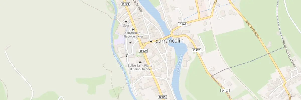 Plan du 29 Rue Royale à Sarrancolin