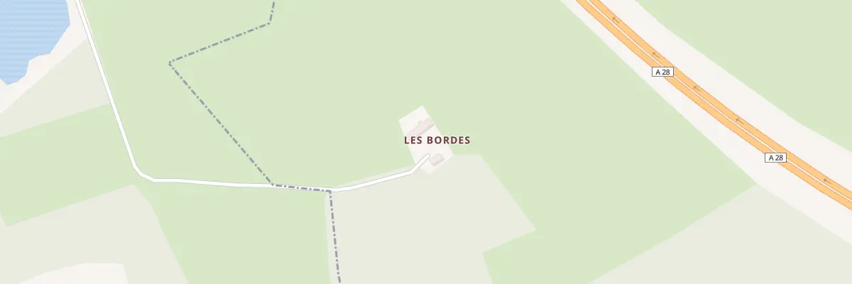 Plan du 5189 Les Bordes à Nogent-sur-Loir