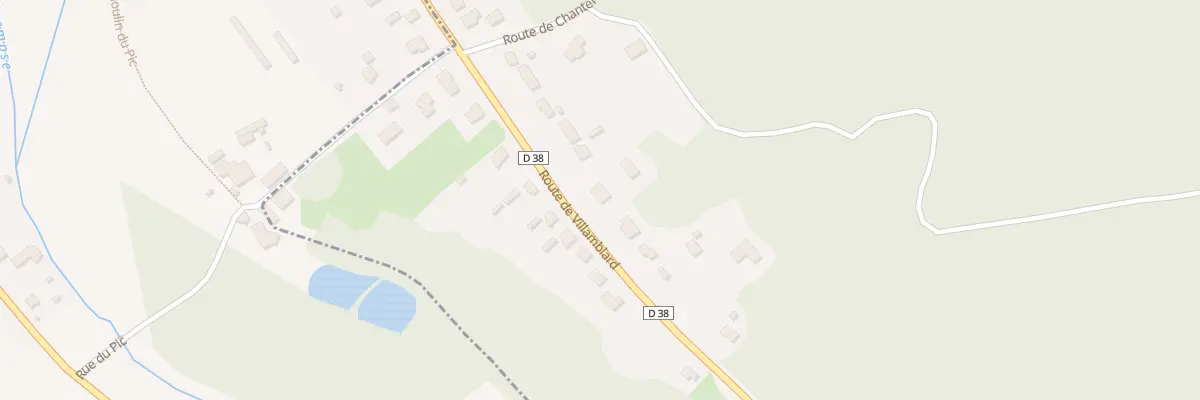 Plan du 41B Rte de Villamblard à Sourzac