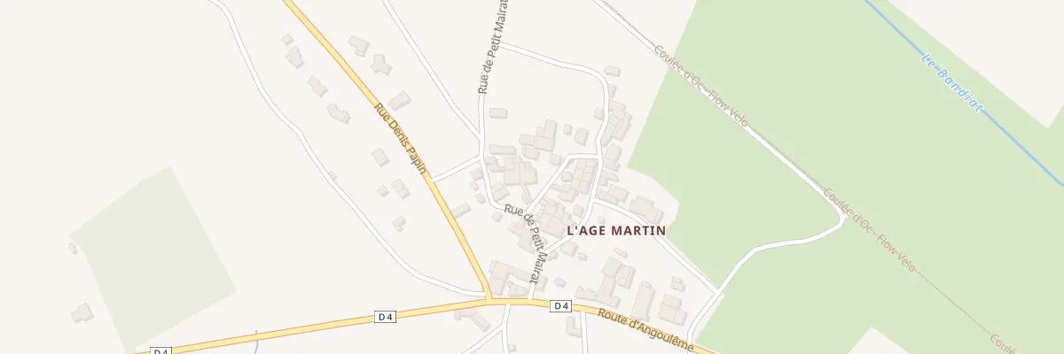 Plan du 2 Rue de la Lanterne à Chazelles